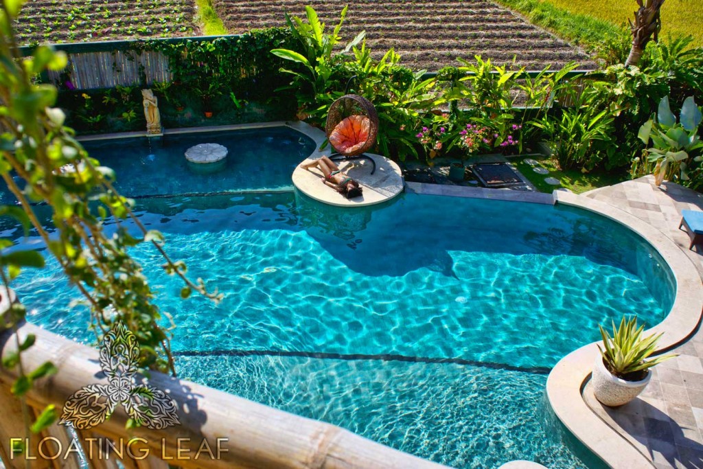 The Healing Pool at Floating Leaf Eco-Luxury Retreat